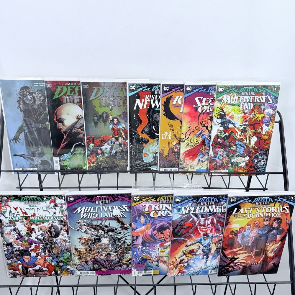 Dark Nights Death Metal 3 5-6 & 9 One Shots Robin King Secret Origin Speed‎